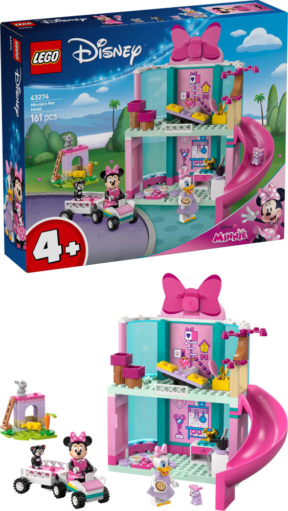 Конструктор LEGO Disney Classic Готель Мінні для домашніх улюбленців (43274) - Фото 1