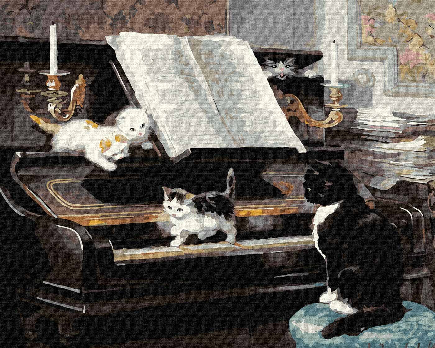 Картина за номерами Ideyka "Музиканти" 40x50см (KHO4328)