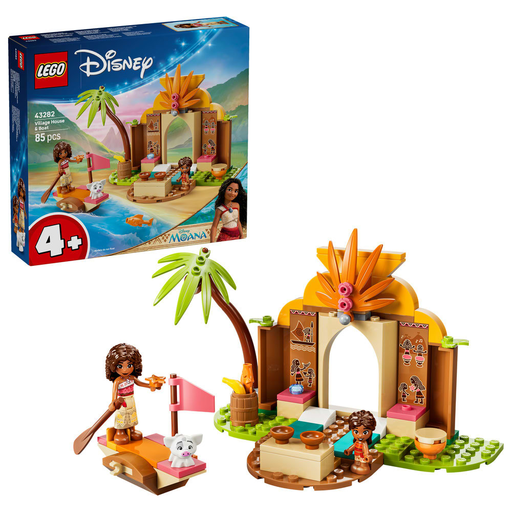 Конструктор LEGO  Disney Princess Сільський будинок і човен (43282)