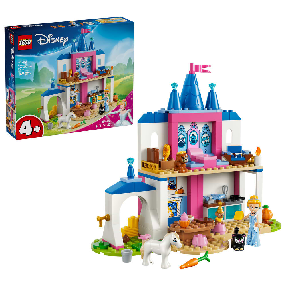 Конструктор LEGO Disney Princess Замок Попелюшки та її друзів-тварин (43283)