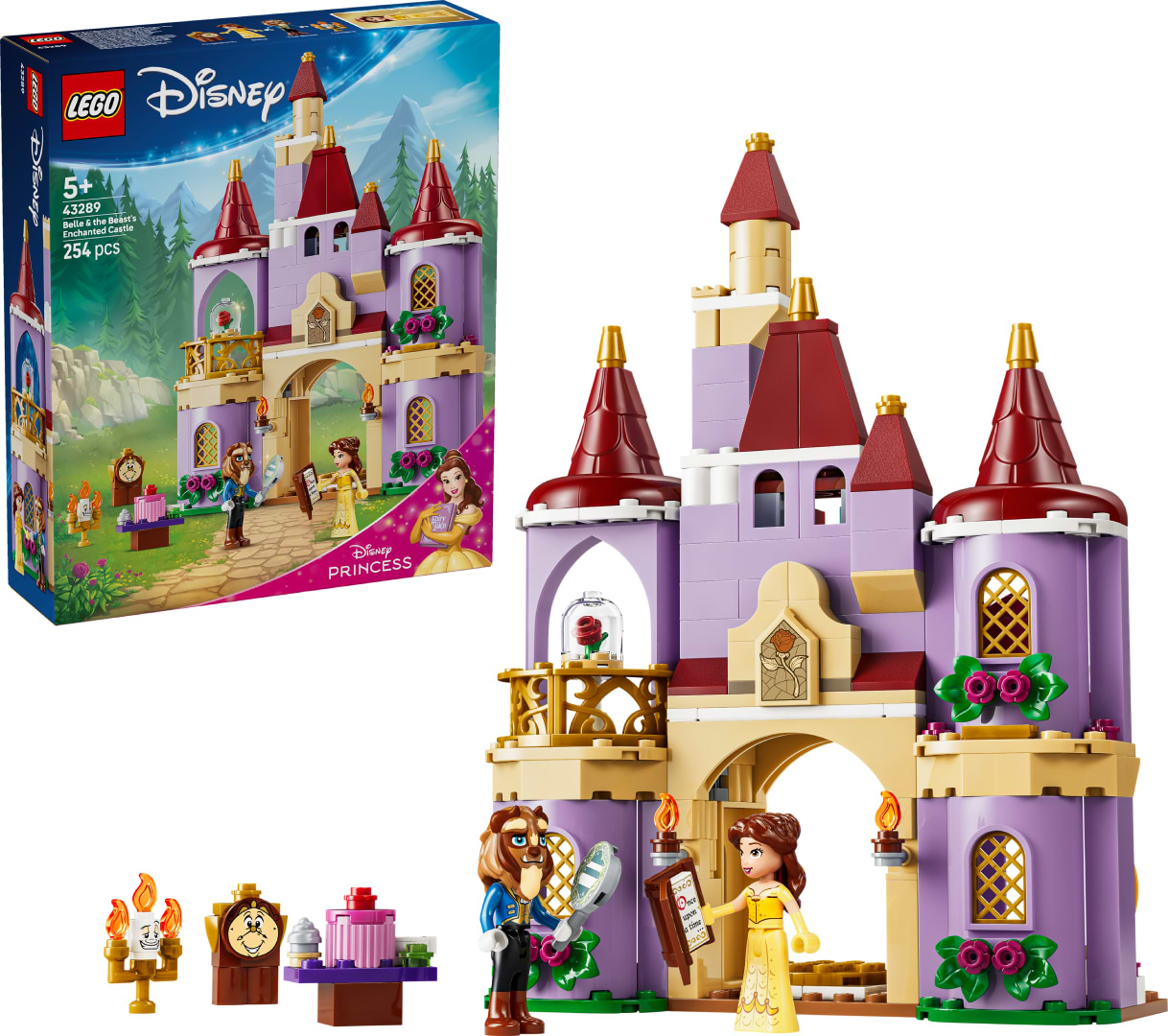 Конструктор LEGO Disney Princess Зачарований замок Красуні і Чудовиська (43289)