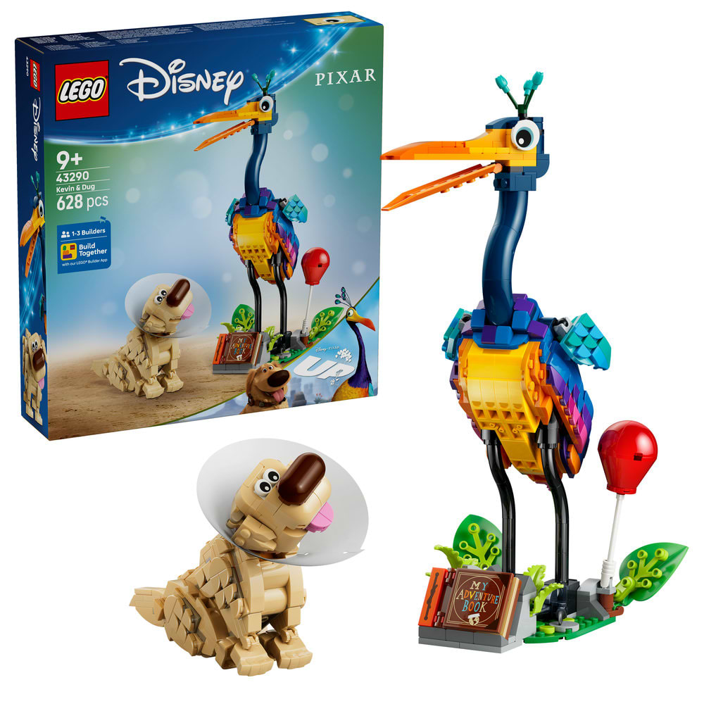 Конструктор LEGO Disney Pixar Кевін і Даг (43290)