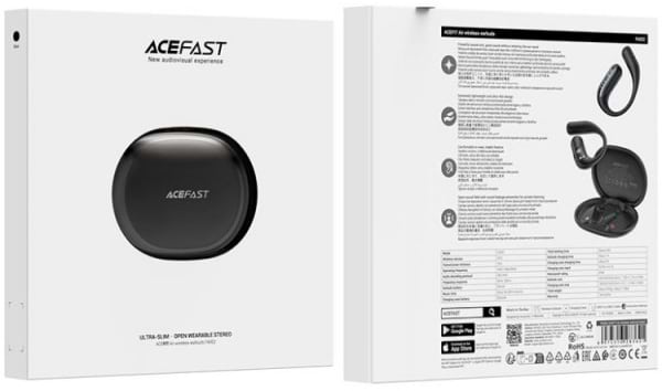 Фото - Наушники вкладыши беспроводные TWS AceFast FA002 Back (6974316283621)