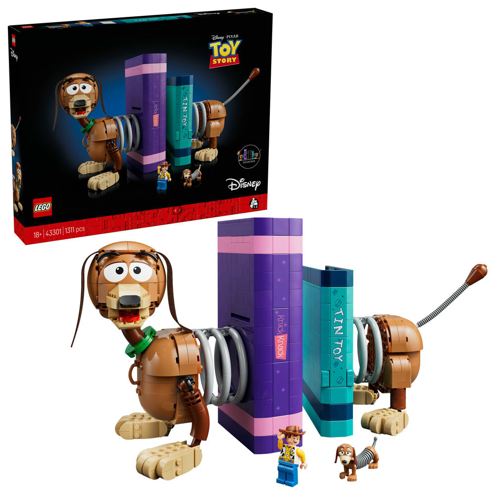 Конструктор LEGO Disney Pixar Книжные подставки «Собачка Спиралька» из «Истории игрушек» (43301)