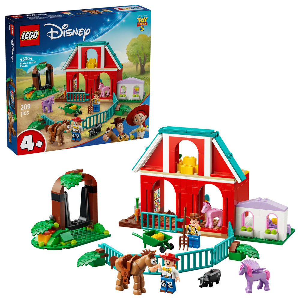 Конструктор LEGO Disney Pixar Конное ранчо Блейза (43304)