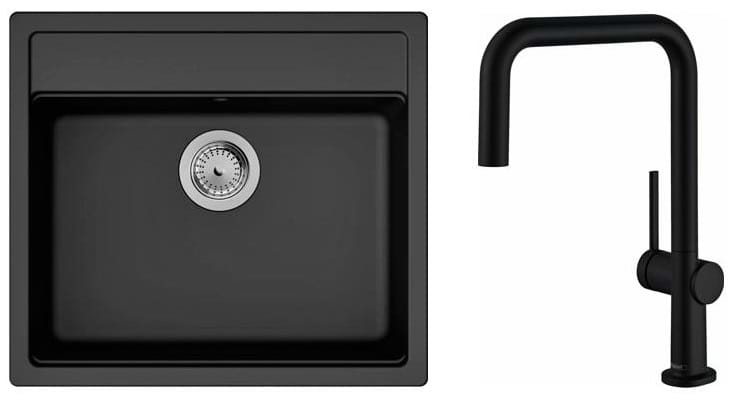 Мойка кухонная+смеситель Hansgrohe S520-F510 + Talis M54 (43359670)