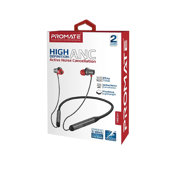 Фото - Наушники вкладыши беспроводные Promate Velcon.Black