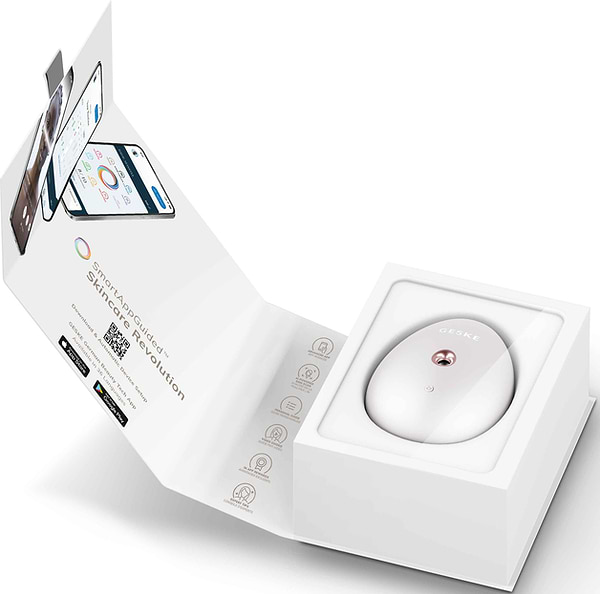 Фото - Электронный освежитель для кожи лица GESKE Facial Hydration Refresher 4 в 1 пудровый (GK000057SL01)