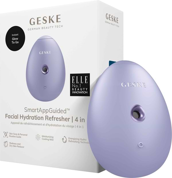 Фото - Электронный освежитель для кожи лица GESKE Facial Hydration Refresher 4 в 1 фиолетовый (GK000057PL01)