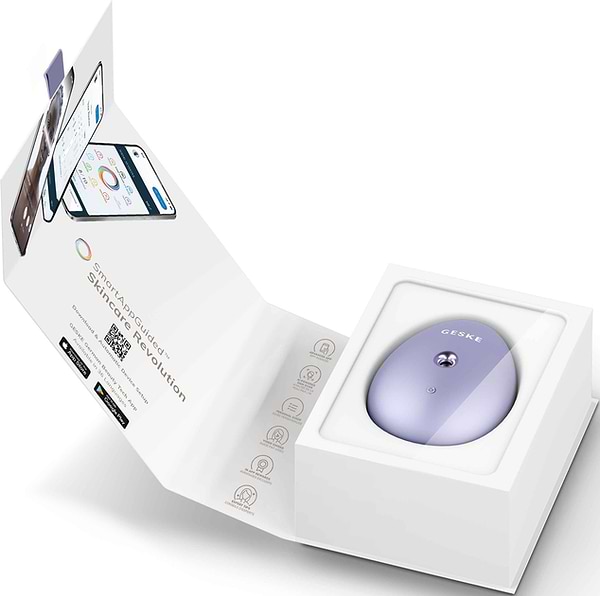 Фото - Электронный освежитель для кожи лица GESKE Facial Hydration Refresher 4 в 1 фиолетовый (GK000057PL01)