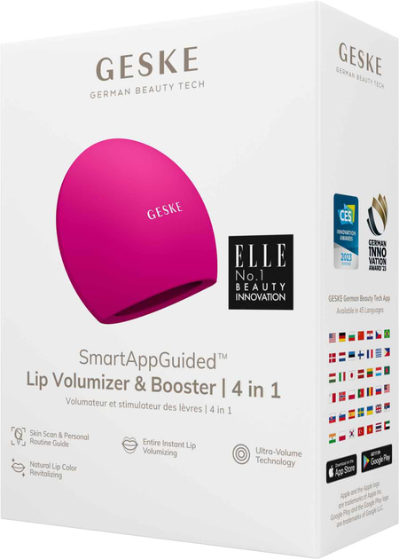 Фото - Пристрій для збільшення об'єму губ GESKE Lip Volumizer & Booster 4 в 1 пурпуровий M (GK000054MG01)