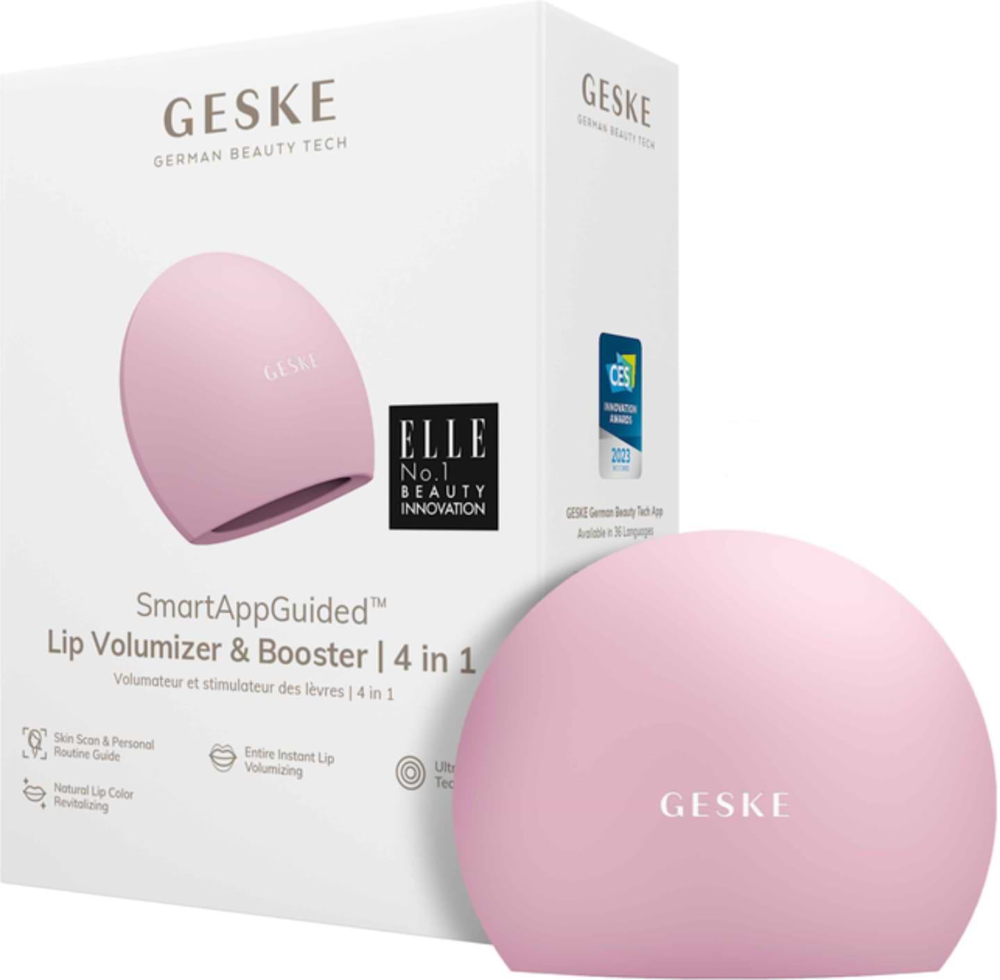 Купити Пристрій для збільшення об'єму губ GESKE Lip Volumizer & Booster 4 в 1 рожевий M (GK000054PK01) - Фото 1 Пристрій для збільшення об'єму губ GESKE Lip Volumizer & Booster 4 в 1 рожевий M (GK000054PK01) - Фото 1