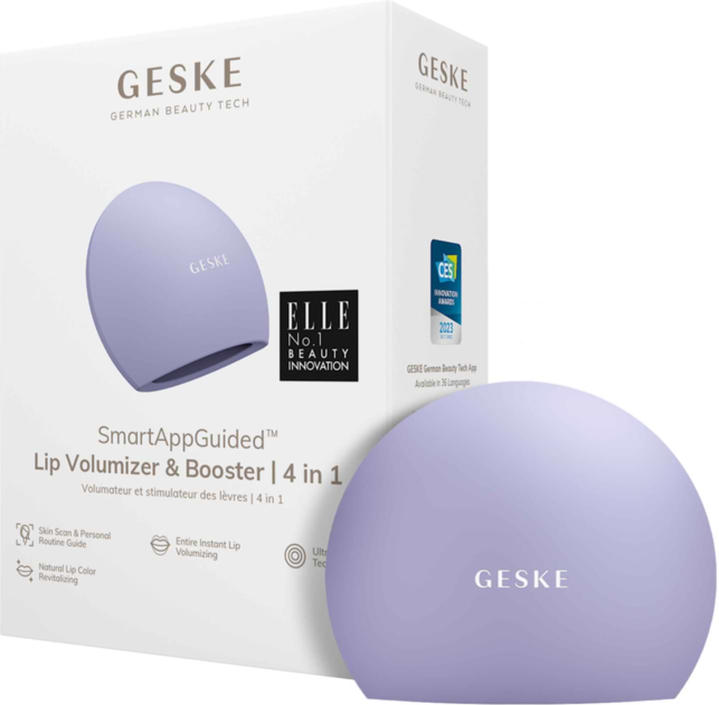Купити Пристрій для збільшення об'єму губ GESKE Lip Volumizer & Booster 4 в 1 фіолетовий M (GK000054PL01) - Фото 1 Пристрій для збільшення об'єму губ GESKE Lip Volumizer & Booster 4 в 1 фіолетовий M (GK000054PL01) - Фото 1