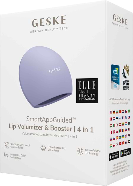 Фото - Пристрій для збільшення об'єму губ GESKE Lip Volumizer & Booster 4 в 1 фіолетовий M (GK000054PL01)