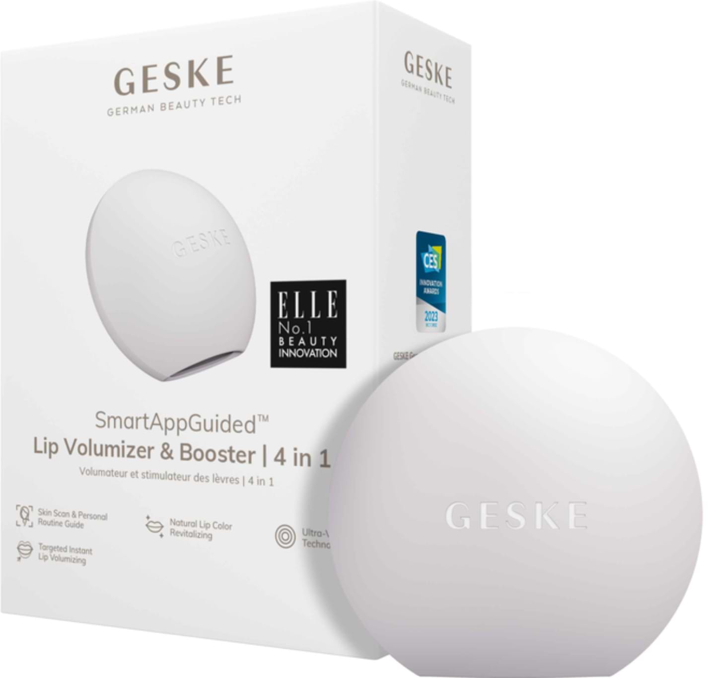 Устройство для увеличения объема губ GESKE Lip Volumizer & Booster 4 в 1 пудровый S (GK000055SL01)