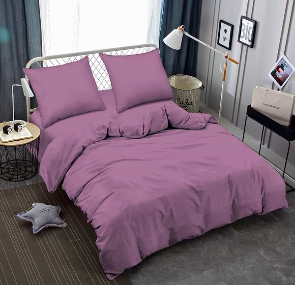 Фото - Комплект постельного белья Zastelli 17-3628 Amethyst Orchid жатка 2х145х210 Сиреневый (22248)