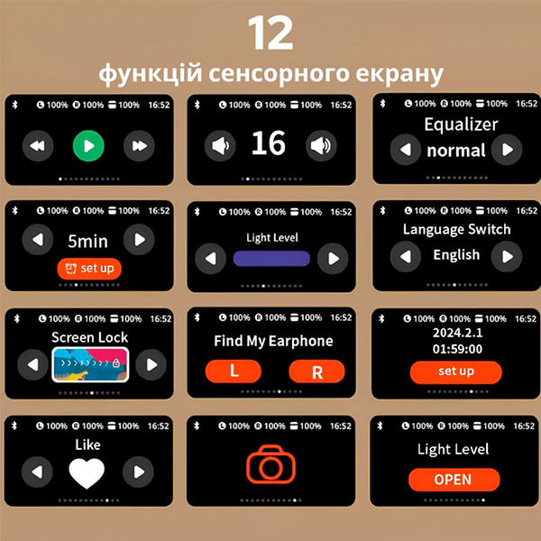 Фото - Наушники вкладыши беспроводные TWS INSPIRE YX28 Black
