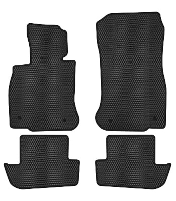 EVA коврики в салон авто EVAtech для 6 Series (F12) RWD BMW 2011-2017 3 поколение Cabrio EU (BM43730PB4BW4RBB)