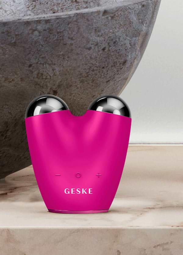 Фото - Микротоковая ручка для подтяжки лица GESKE MicroCurrent Face-Lifter 6 в 1 пурпурный (GK000015MG01)