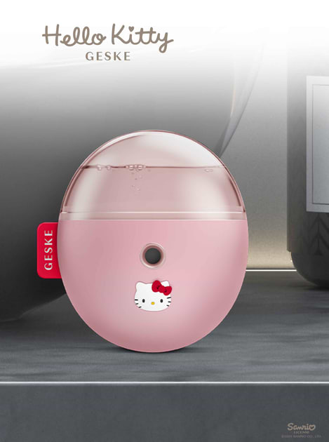 Фото - Электронный освежитель для кожи лица GESKE Facial Hydration Refresher 4 в 1 by Hello Kitty розовый (HK000058PI01)