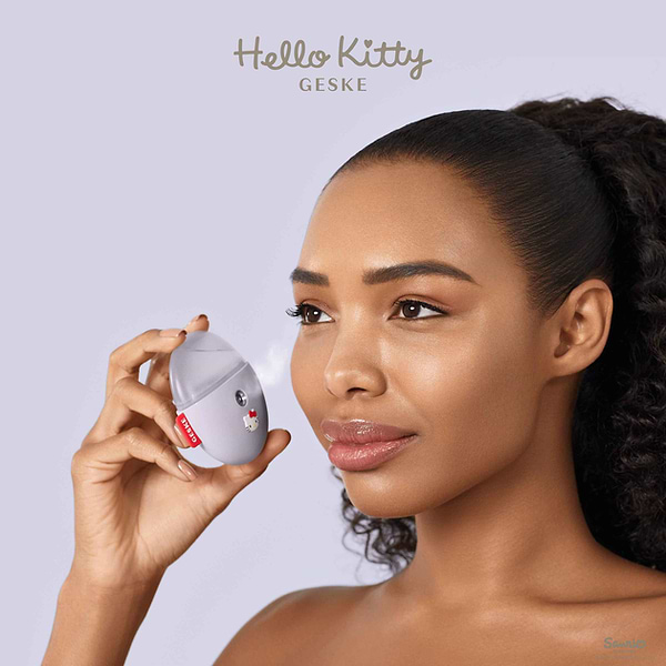 Фото - Электронный освежитель для кожи лица GESKE Facial Hydration Refresher 4 в 1 by Hello Kitty фиолетовый (HK000058PU01)