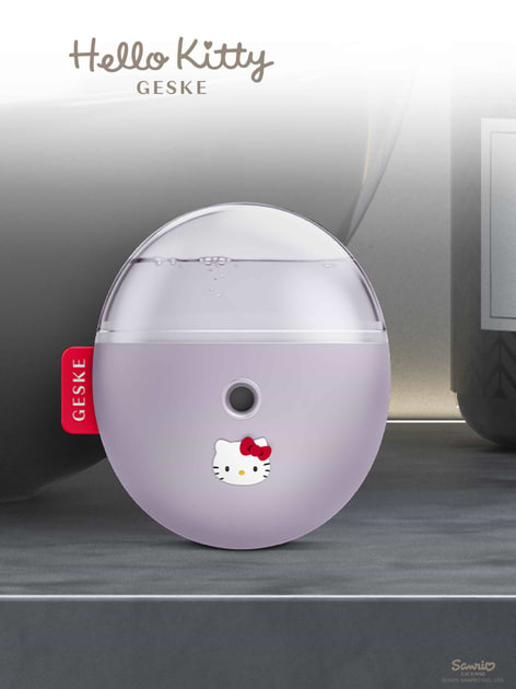 Фото - Электронный освежитель для кожи лица GESKE Facial Hydration Refresher 4 в 1 by Hello Kitty фиолетовый (HK000058PU01)