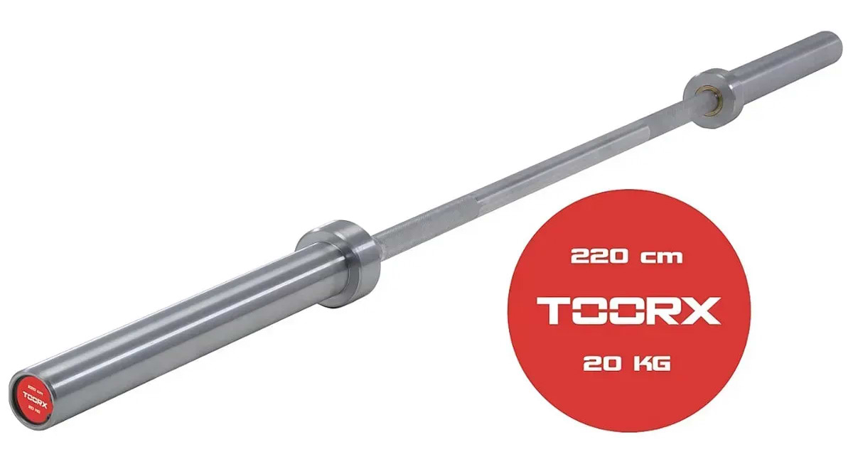 Гриф для штанги Toorx Max 320 Kg Power Training 220 см 50 мм (BO-220)