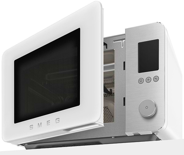 Фото - Мікрохвильова піч (НВЧ) Smeg MOC02WHMEU