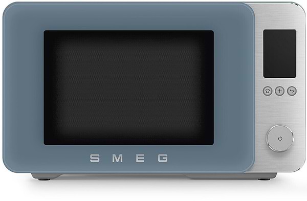 Фото - Мікрохвильова піч (НВЧ) Smeg MOC02SBMEU