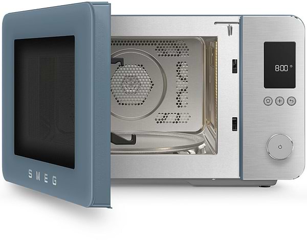 Фото - Мікрохвильова піч (НВЧ) Smeg MOC02SBMEU