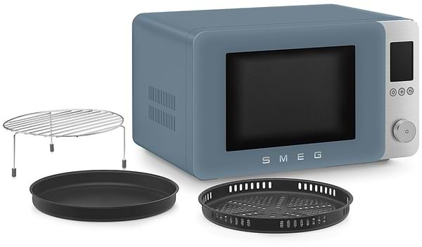 Фото - Мікрохвильова піч (НВЧ) Smeg MOC02SBMEU