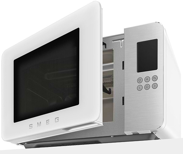Фото - Мікрохвильова піч (НВЧ) Smeg MOC01WHMEU