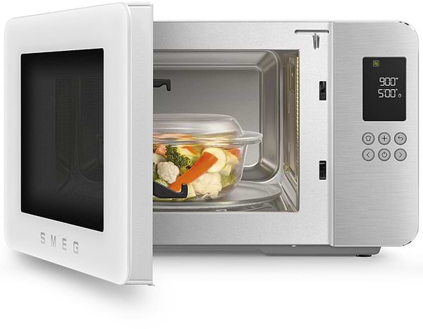 Фото - Мікрохвильова піч (НВЧ) Smeg MOC01WHMEU