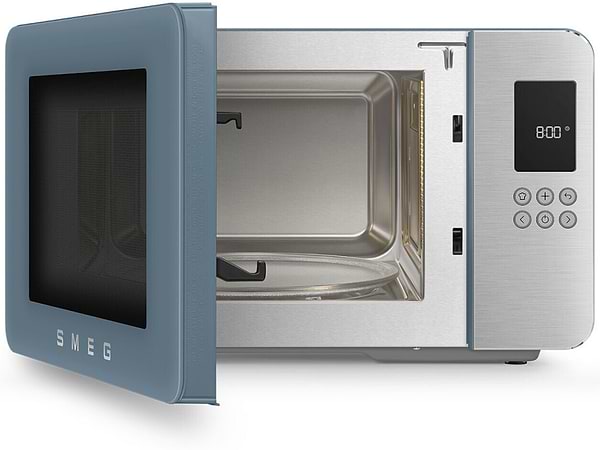 Фото - Мікрохвильова піч (НВЧ) Smeg MOC01SBMEU