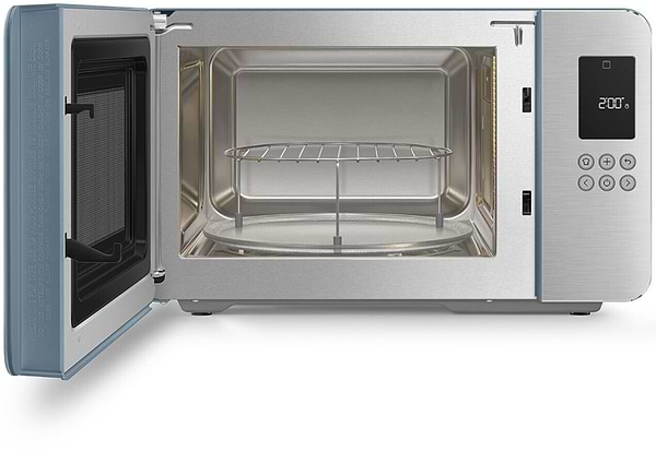 Фото - Мікрохвильова піч (НВЧ) Smeg MOC01SBMEU