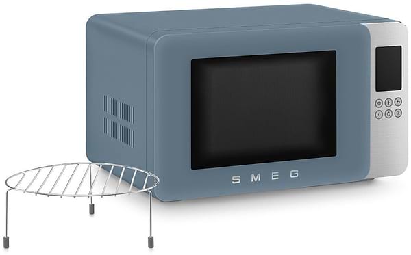 Фото - Мікрохвильова піч (НВЧ) Smeg MOC01SBMEU