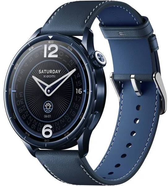 Смарт-часы Xiaomi Watch S5 46mm Ceramic Blue (BHR08ITGL)