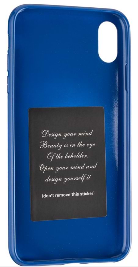 Фото - Чохол для смартфону Gelius Remax Glossy Shine Case for iPhone XS Max Blue (71828)