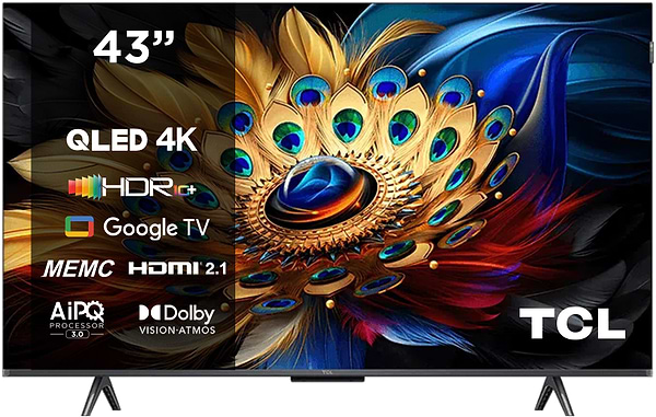 Фото - Телевизор TCL 43C655