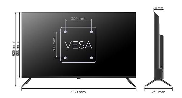 Фото - Уценка - Телевизор KIVI 43U770QB