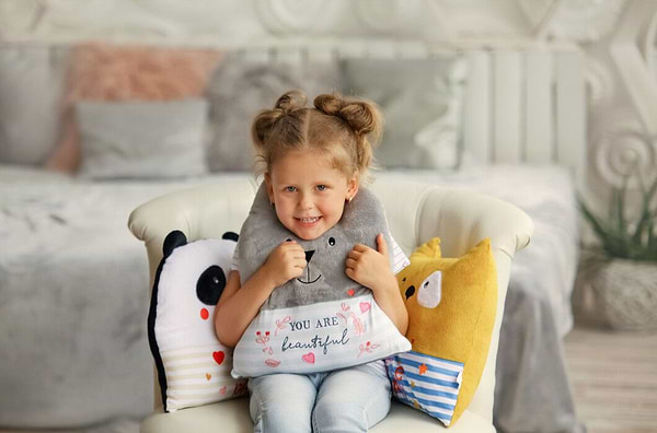 Фото - Подушка декоративная детская Tigres Панда Today is your day (ПД-0301)