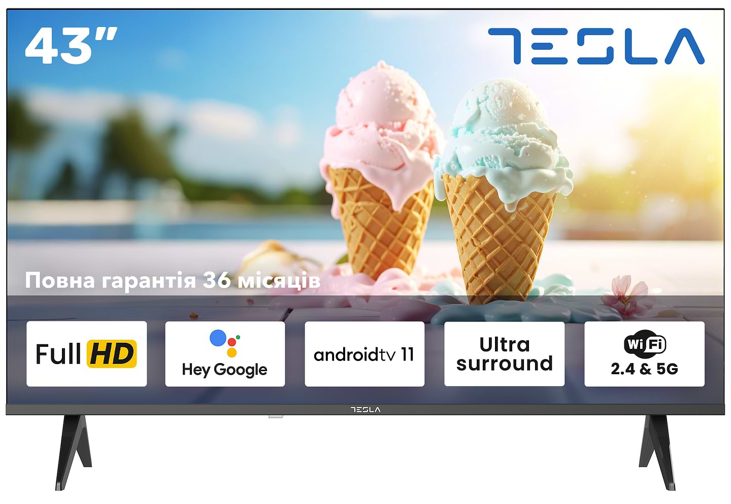 Телевизор Tesla 43E635BFS - Фото 1