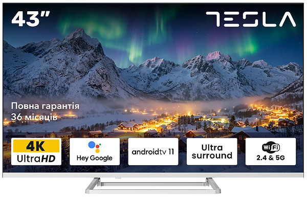 Фото - Телевізор Tesla 43E635SUS