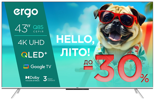 Фото - Телевизор Ergo 43JUQ85