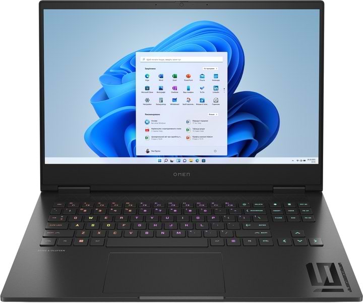 Ноутбук игровой HP OMEN 16-wf0002ua (827C5EA) Shadow Black - Фото 1