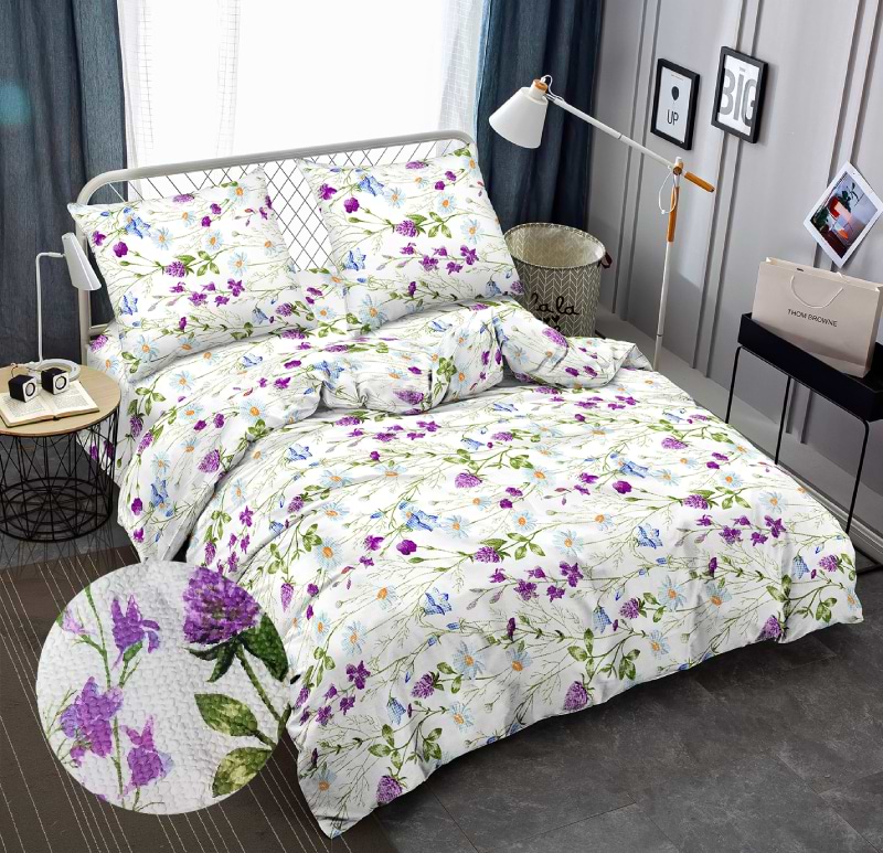 Комплект постельного белья Zastelli J3833-9 Луг жатка 2х145х210 Разноцветный (22206)