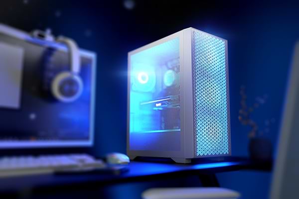 Фото - Корпус Logic Concept DART PRO ARGB MIDI WHITE MESH fans 4x120mm без БП (AT-DART-PRO-ARGB-20)