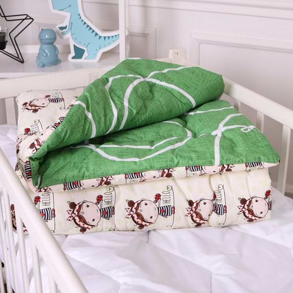 Фото - Ковдра дитяча зима MirSon антиалергенна Kids Time 20-0031 Ladybug 110х140 см Бавовна (2200009664595)