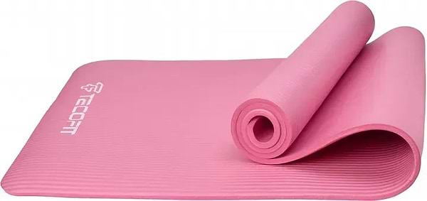 Фото - Коврик для йоги и фитнеса TECOFIT 183х61х1 см NBR Pink (TOP20106462/3)