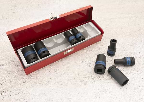 Фото - Набор торцевых головок KING TONY 1/2" 10 - 24 мм 8 шт. (4413MP)